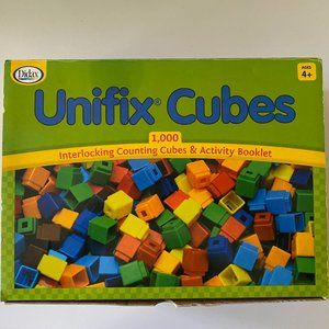 1000 Unifix cubes - Math manipulatives. Ages 4 and up